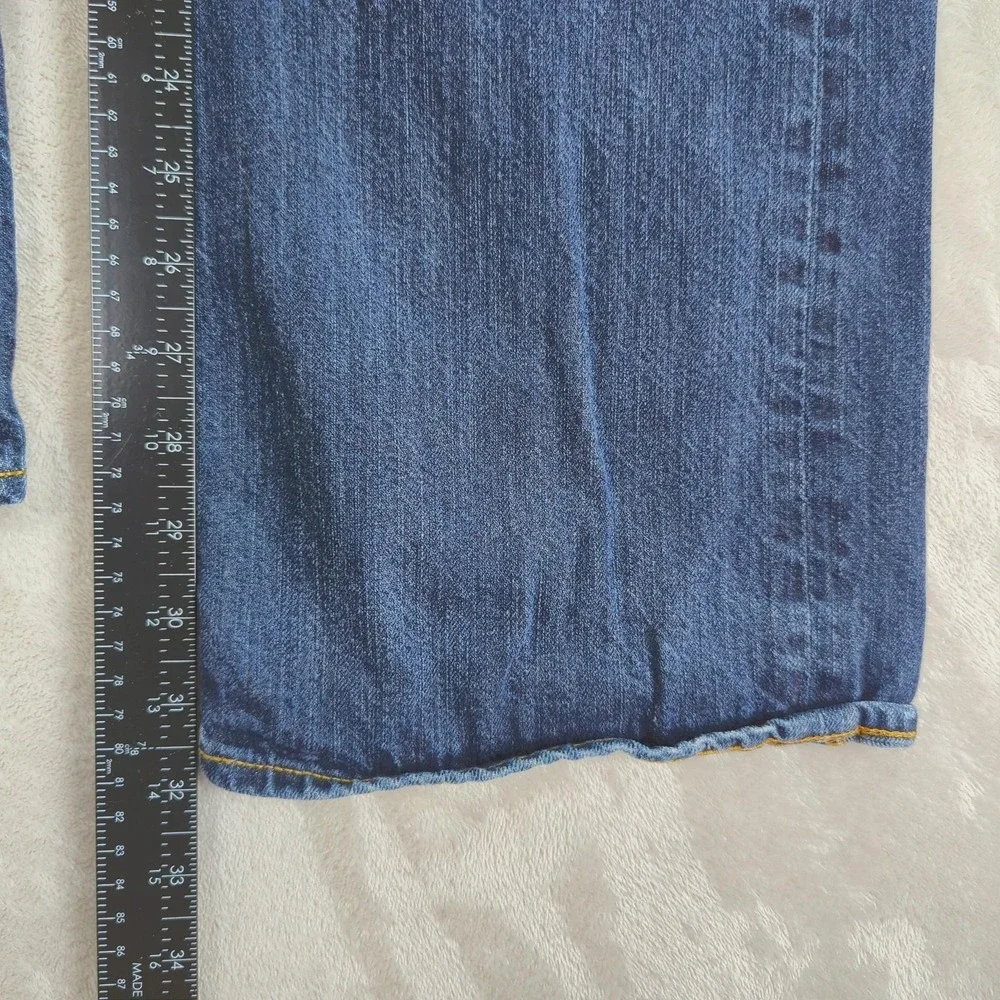 Big Star 1974 Union Jeans Mens 36x32 Blue Regular Straight Distressed‎ Denim